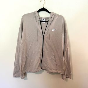 Nike zip up hoodie jacket